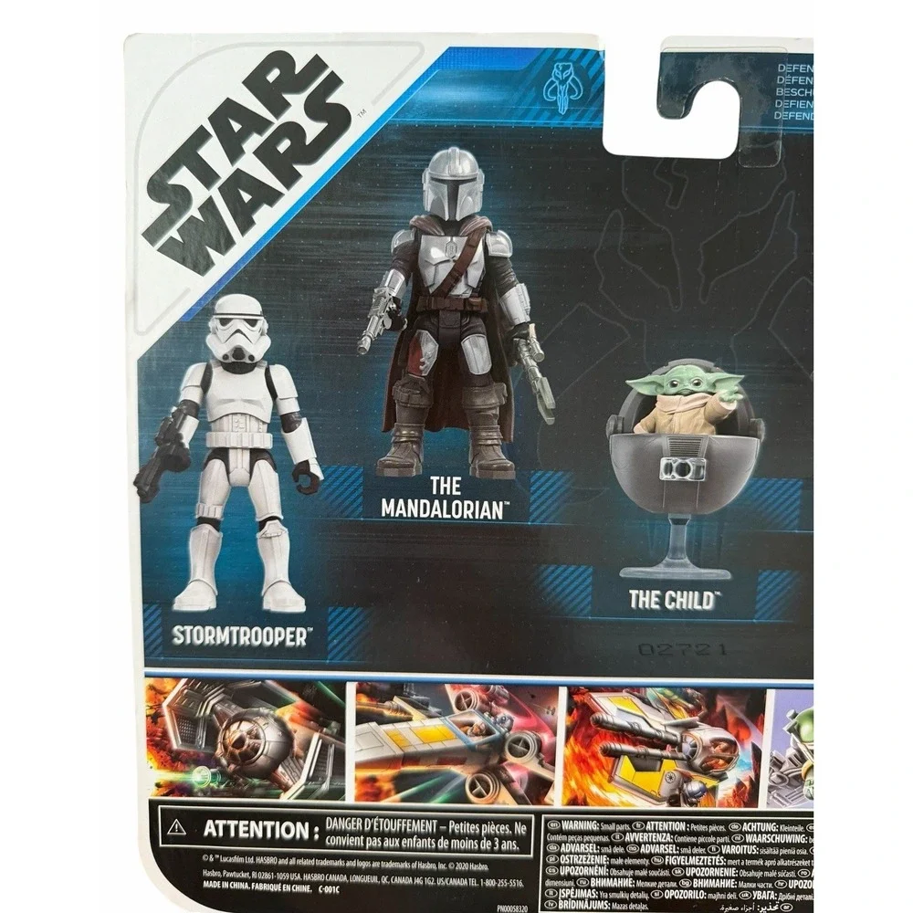 Hasbro Star Wars Mission Fleet Mandalorian Child Cara Dune IG-11 Set